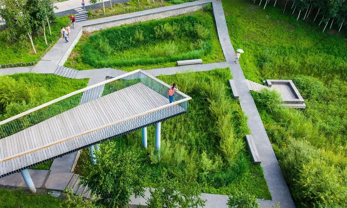 Qunli National Urban Wetland, China