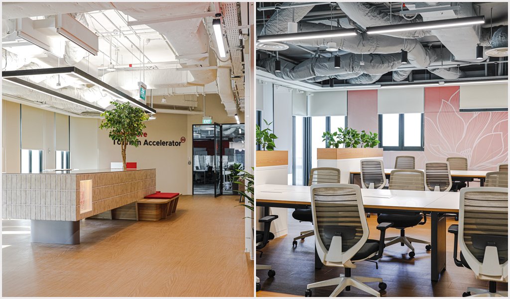 Tcube office, designed by SCA Design