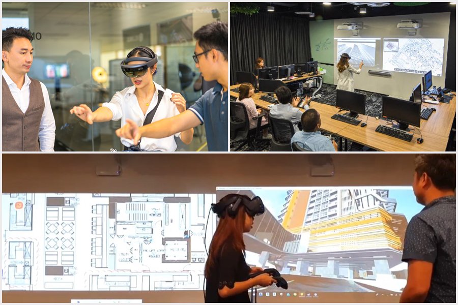 Advanced visualisation solutions with Augmented Reality (AR), Virtual Reality (VR) and Mixed Reality (MR)