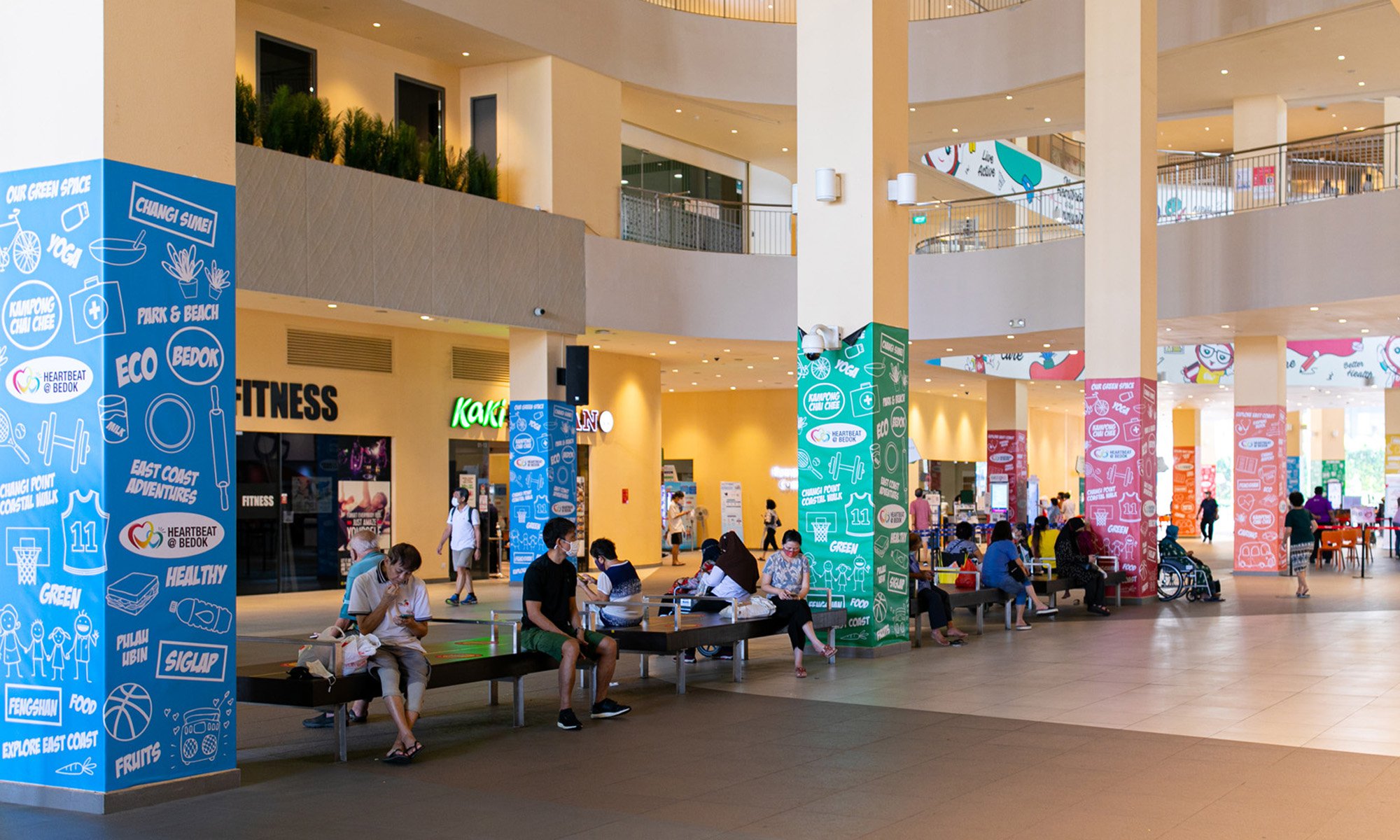 Heartbeat at Bedok, Singapore, Interior Design