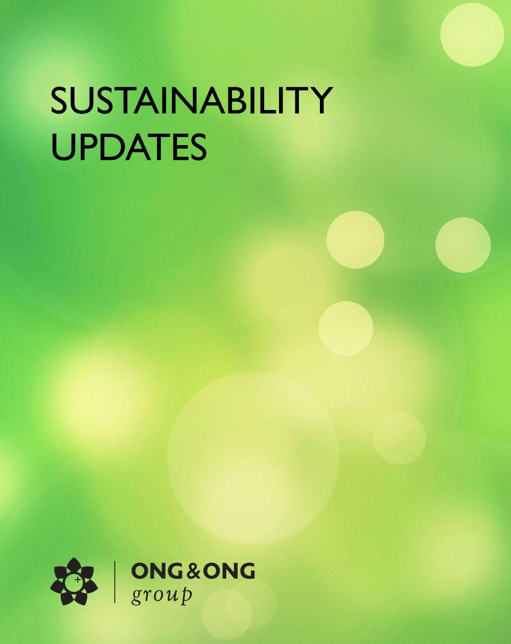 cover image of ONG&ONG Sustainability Updates, Others