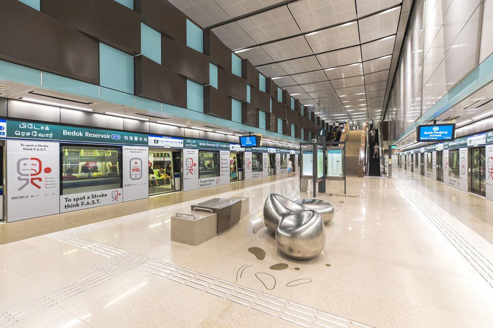 Image of DTL - BEDOK RESERVOIR MRT, Singapore
