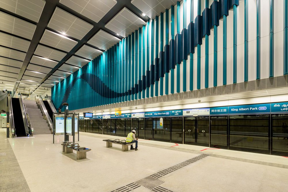 Image of DTL - KING ALBERT PARK MRT, Singapore