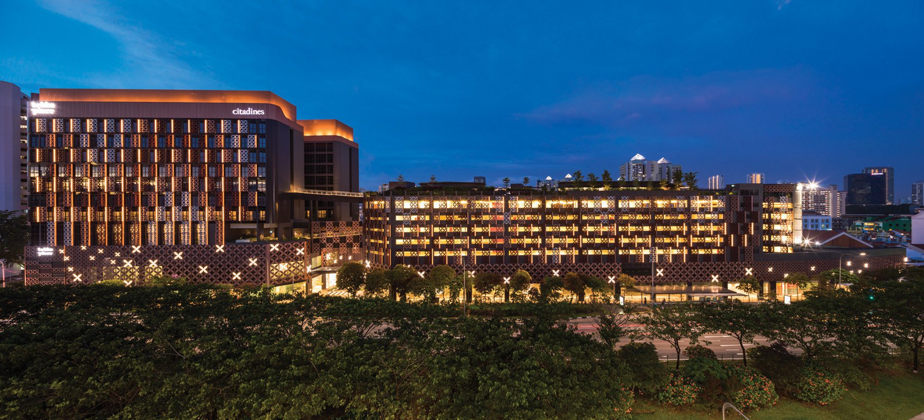 Image of TEKKA PLACE, Singapore. BCA Green Mark Award 2020, GoldPlus